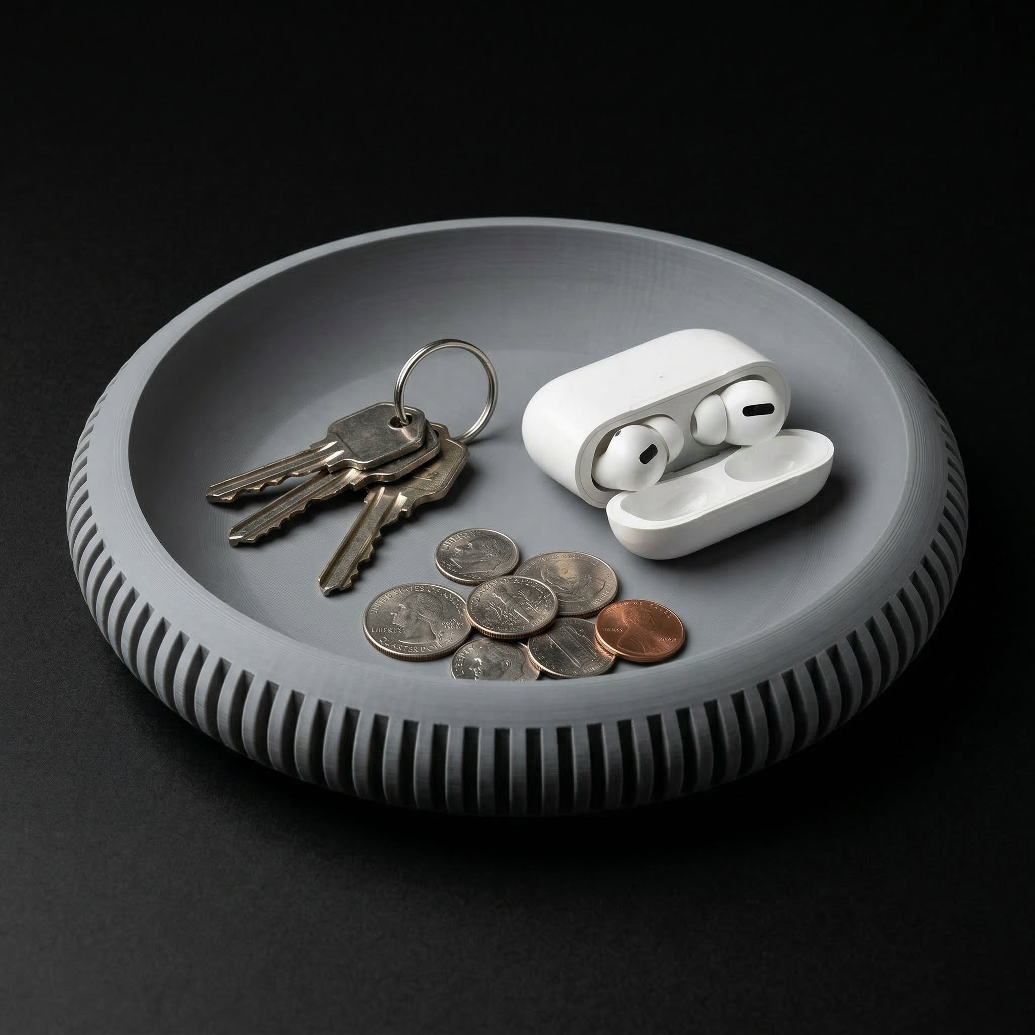 Porta-Objetos Kallarhals - 150mm Cinza — foto 28
