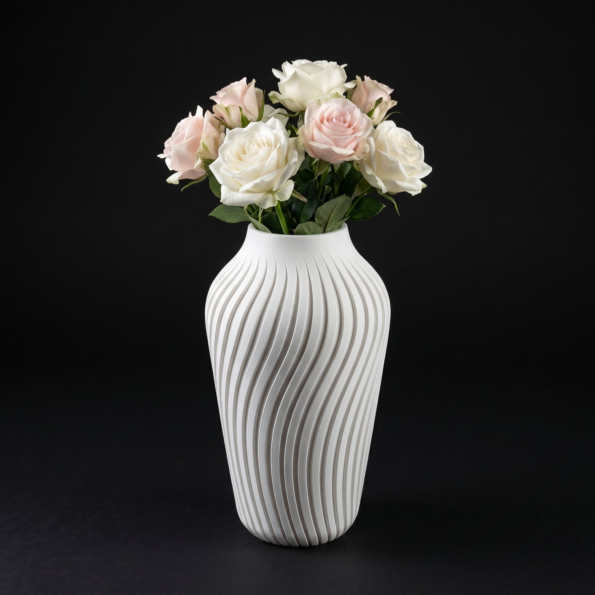 Vaso Gadvis - Refined Texture - 200mm Branco — foto 17