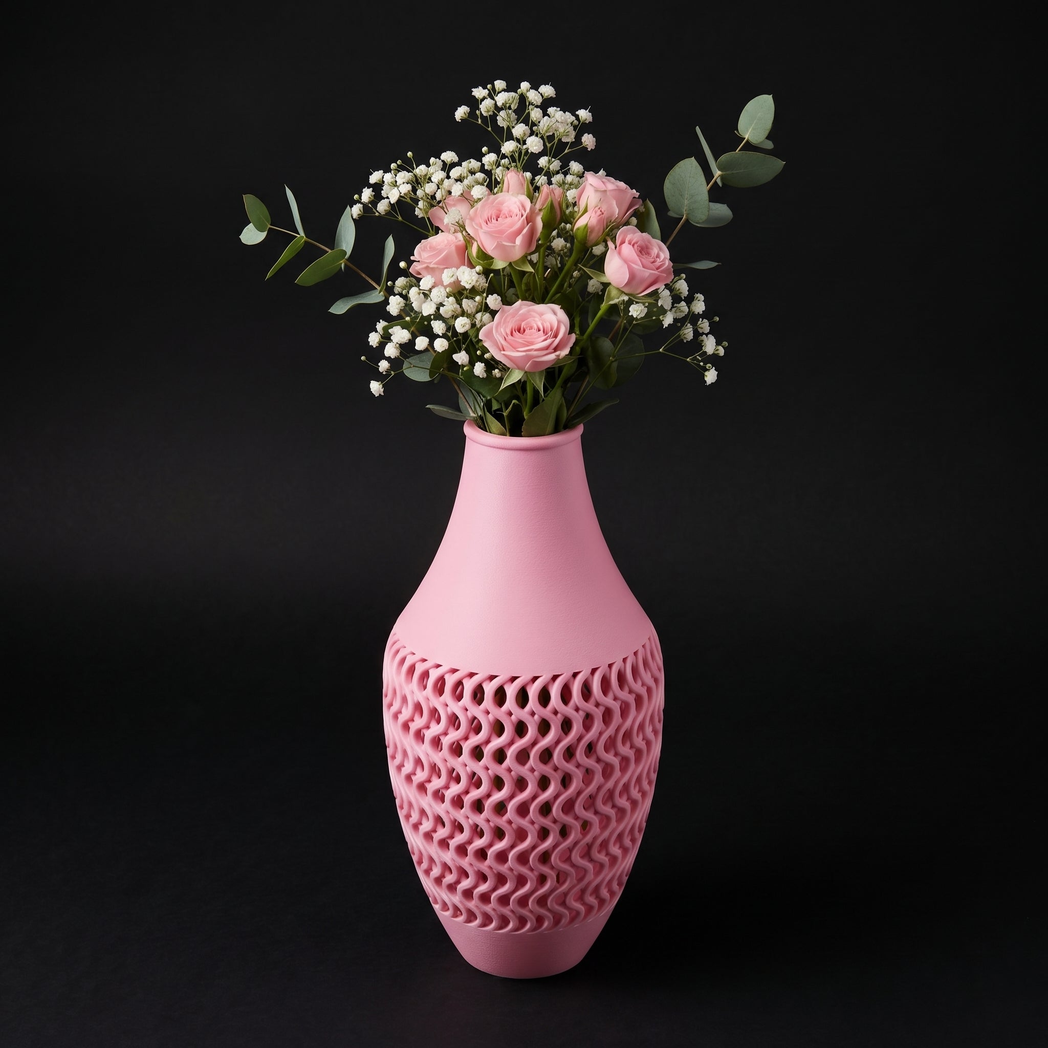 Vaso Ventus - Modern Silhouette - 180mm Rosa — foto 4