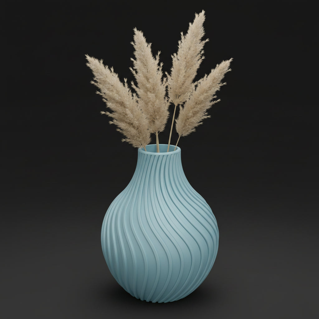 Vaso Echo - Timeless Silhouette - 220mm Azul — foto 7