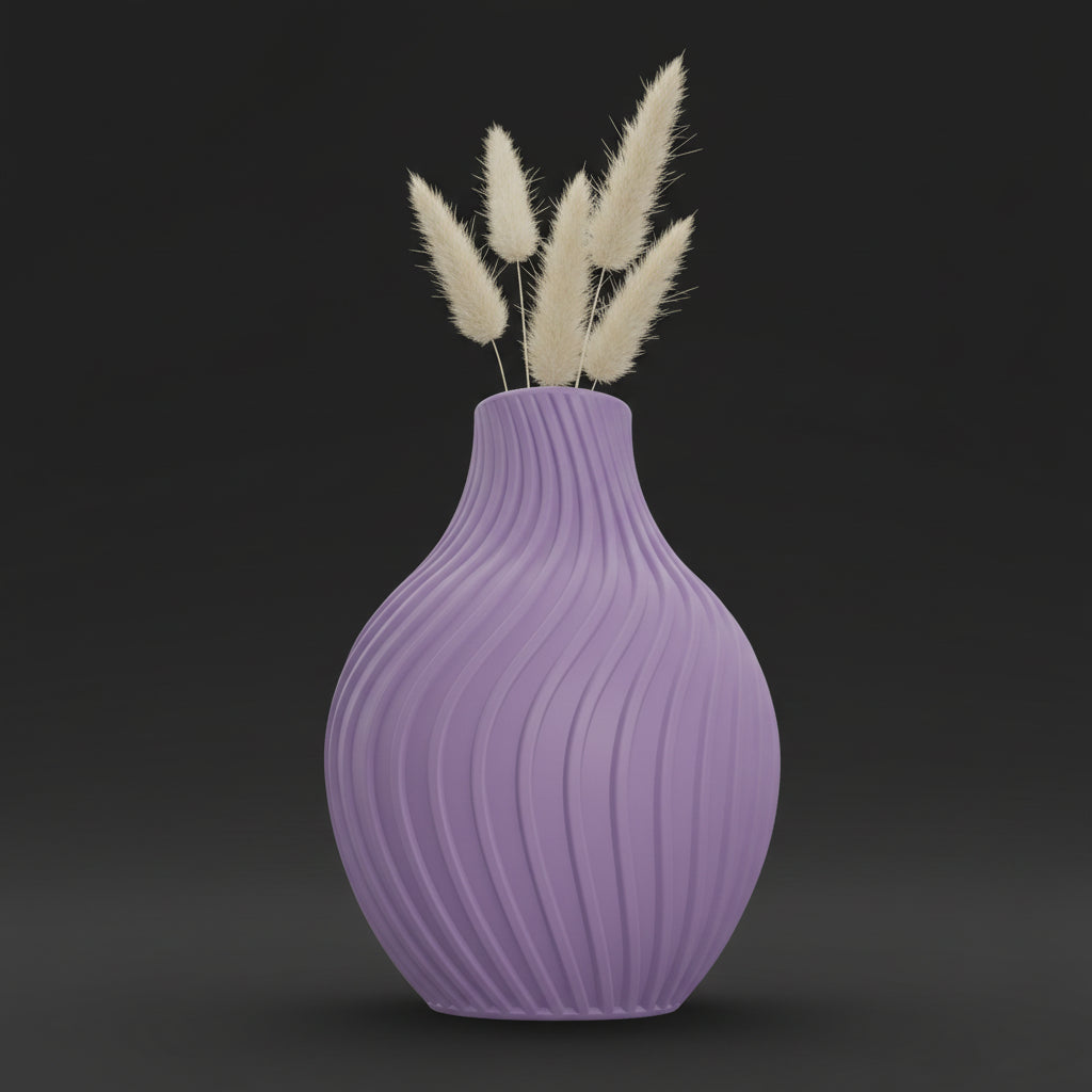 Vaso Echo - Timeless Silhouette - 220mm Roxo — foto 4