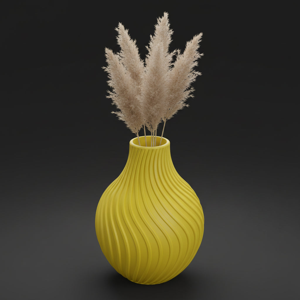 Vaso Echo - Timeless Silhouette - 220mm Amarelo — foto 10