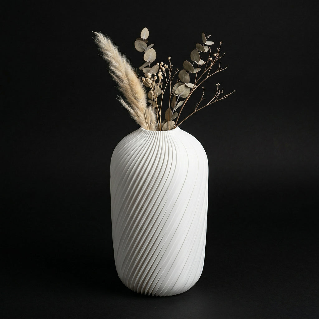 Vaso Aether - Luxurious Balance - 150mm Branco — foto 17