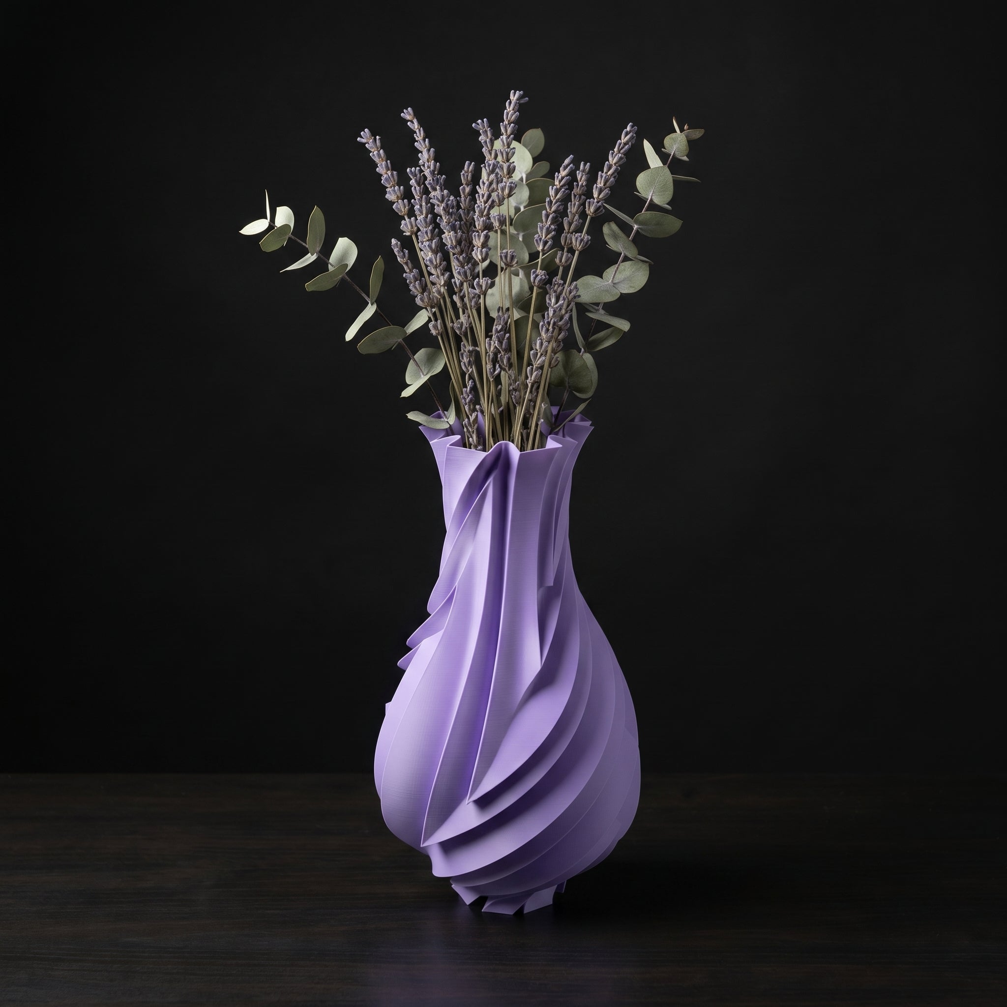 Vaso Nordvik - Refined Texture - 140mm Roxo — foto 2
