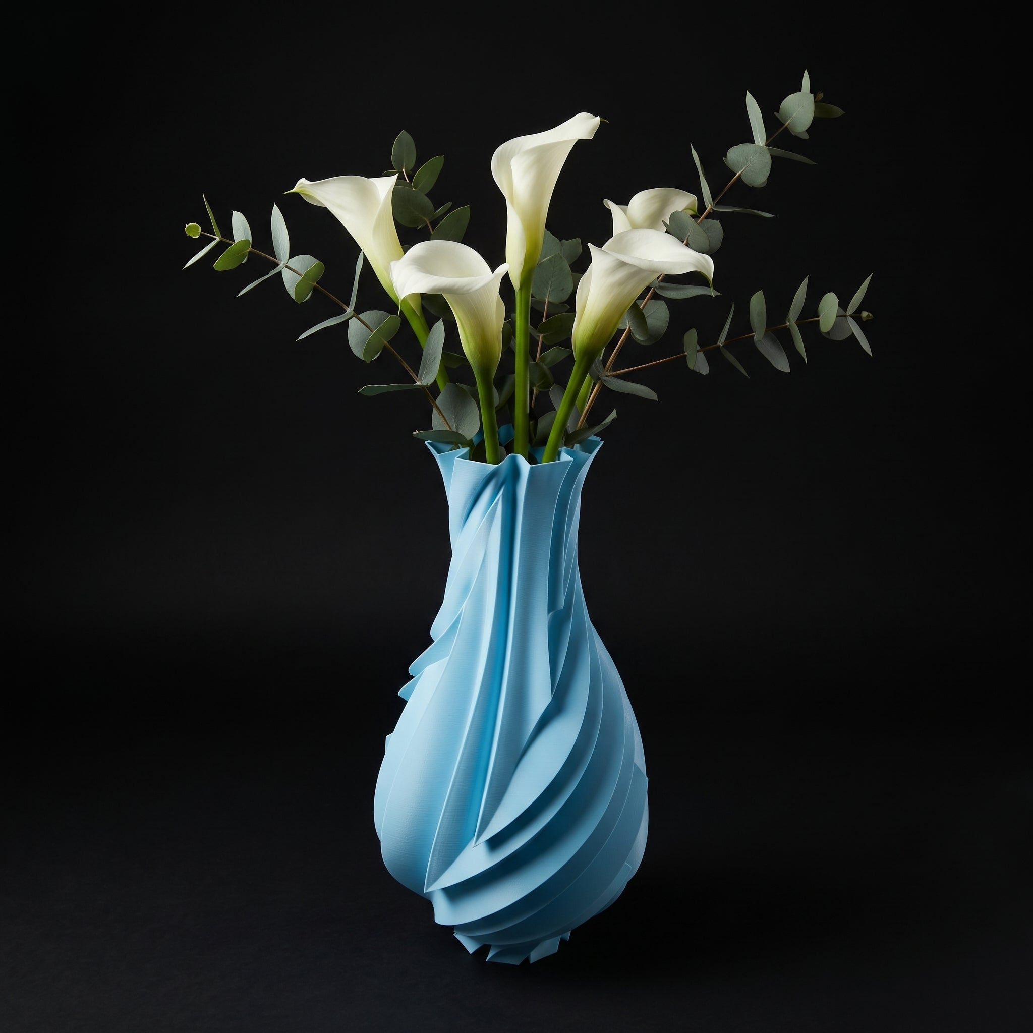 Vaso Nordvik - Refined Texture - 140mm Azul — foto 4