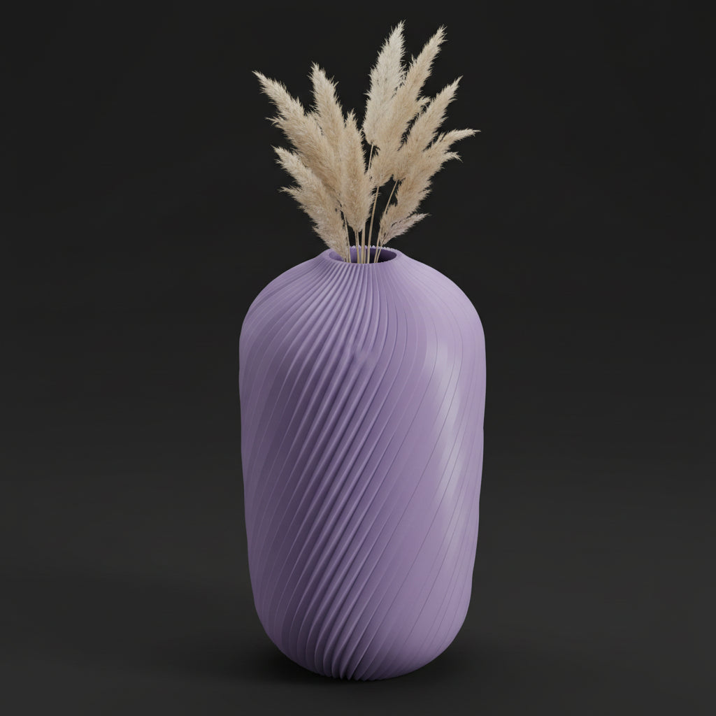 Vaso Aether - Luxurious Balance - 180mm Roxo — foto 13