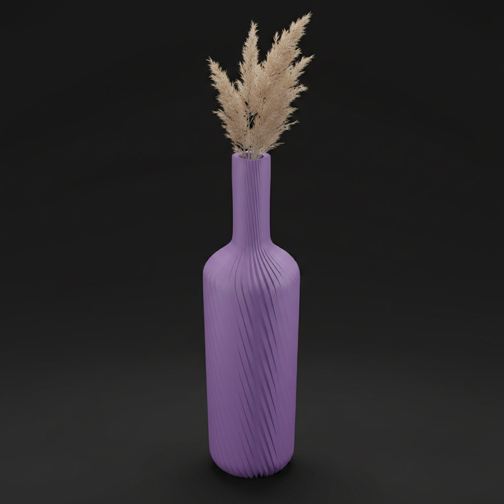 Vaso Muhen - Refined Texture - 178mm Roxo — foto 3