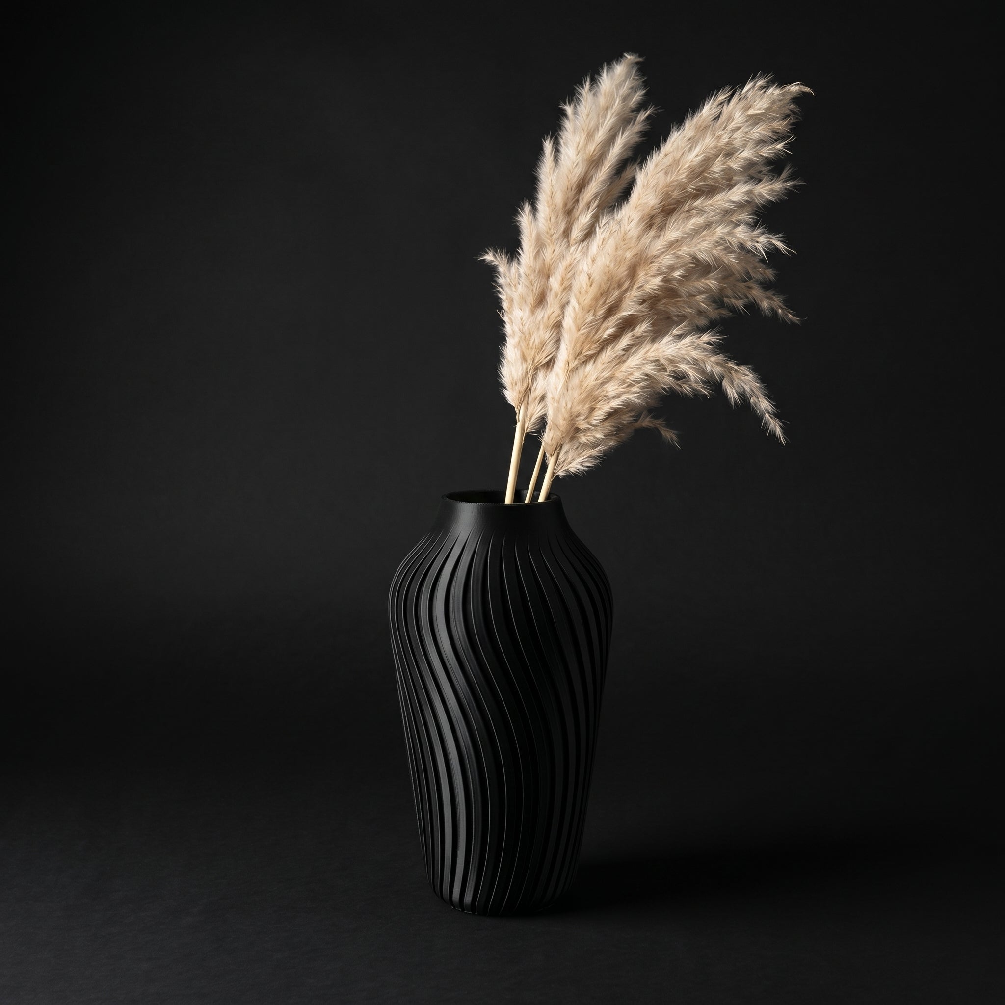 Vaso Lumina - Graceful Lines - 250mm Preto — foto 16