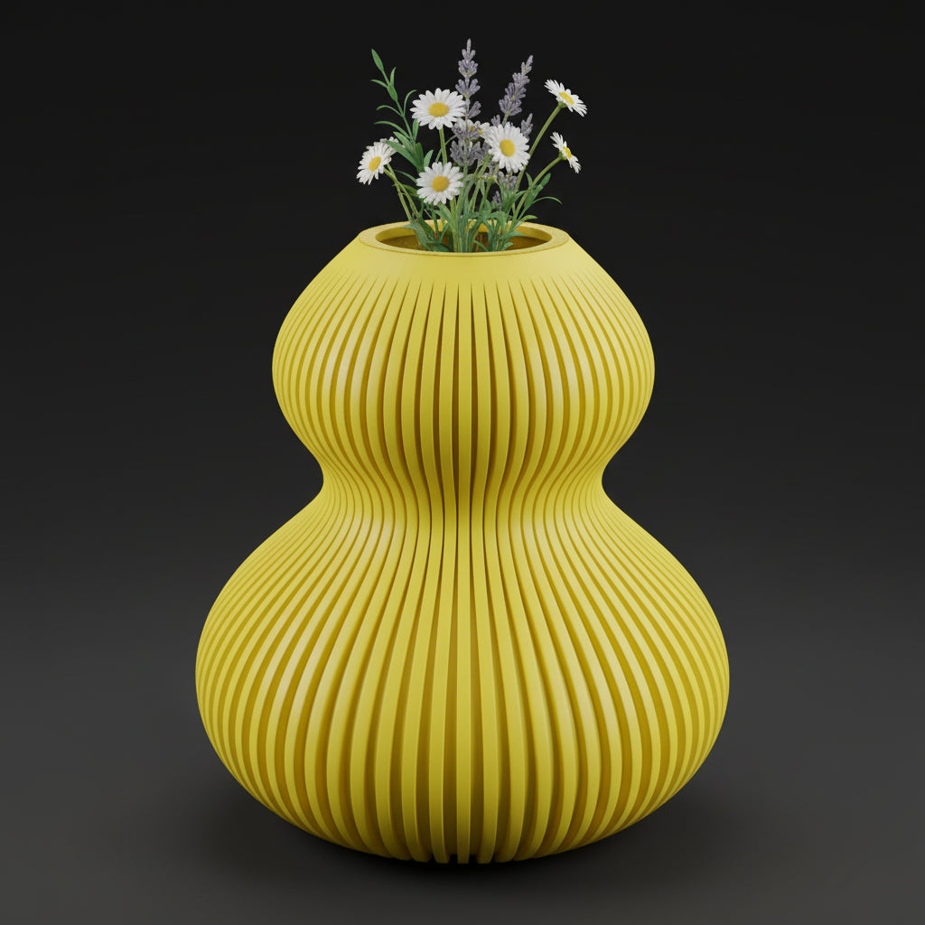 Vaso Elysian - Timeless Contour - 250mm Amarelo — foto 29