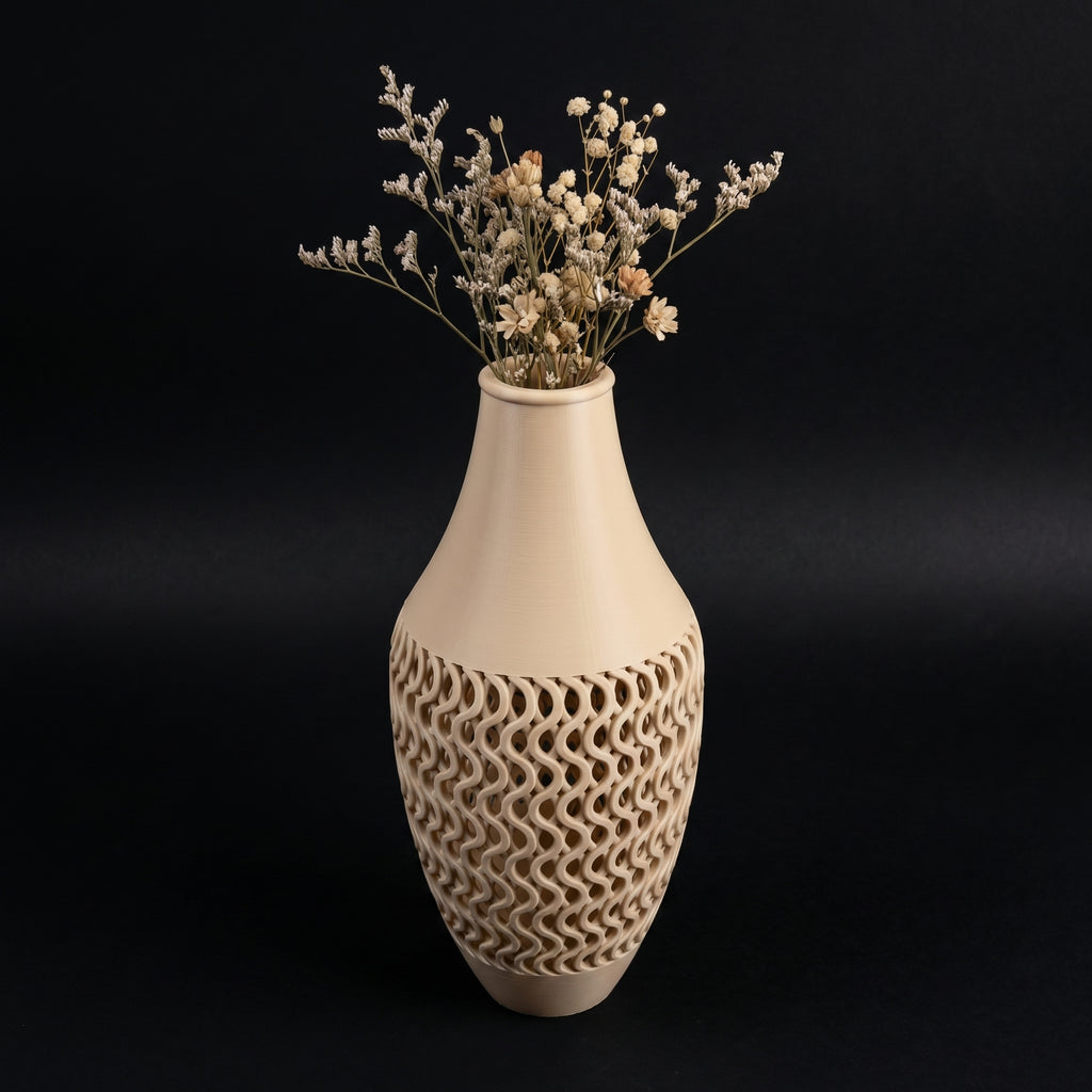 Vaso Ventus - Modern Silhouette - 250mm Branco — foto 6