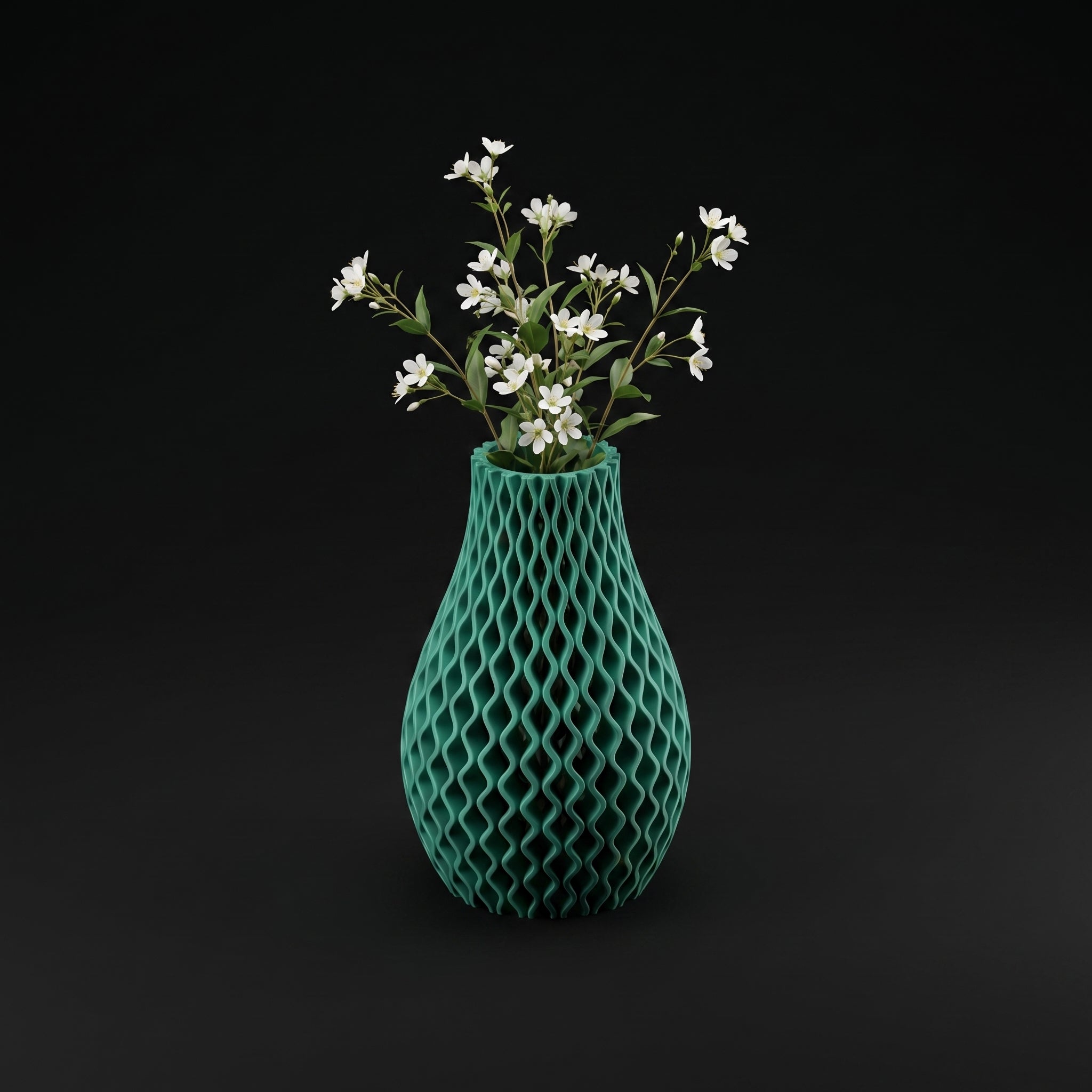 Vaso Ventus - Modern Silhouette - 250mm Verde — foto 7