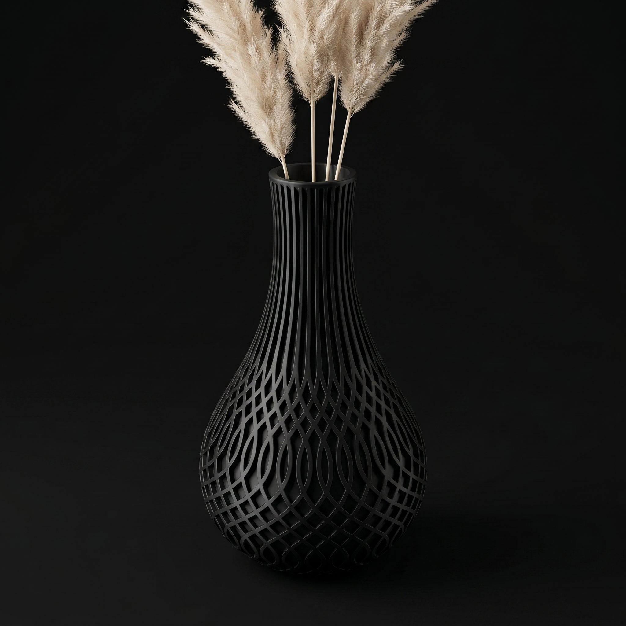 Vaso Solvyr - Modern Minimal - 175mm Preto — foto 7