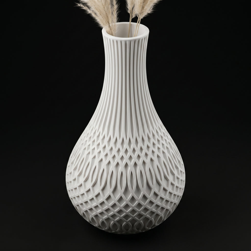 Vaso Solvyr - Modern Minimal - 175mm Branco — foto 6