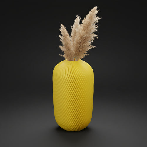 Vaso Aether - Luxurious Balance - 180mm Amarelo — foto 1