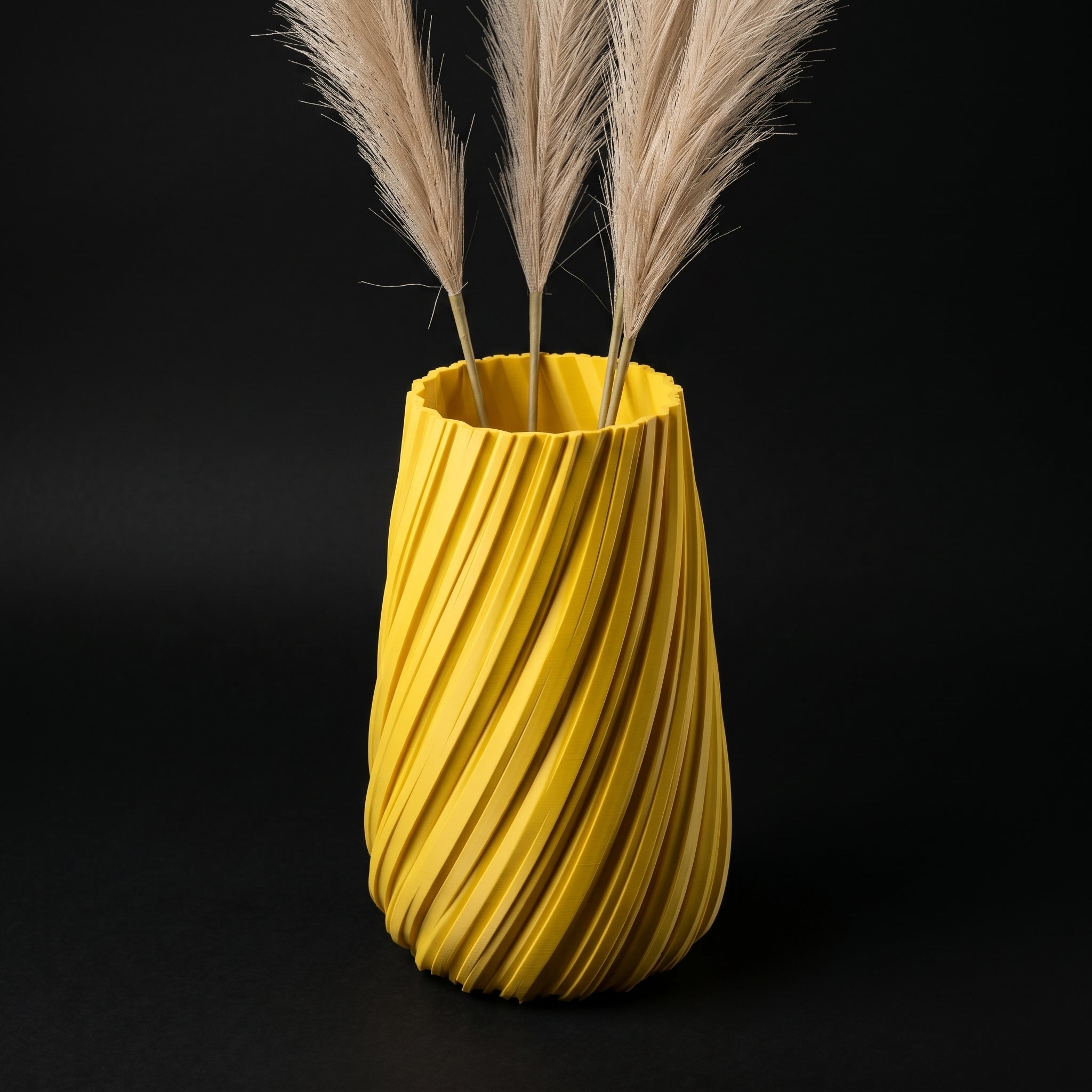 Vaso Thalia - Luxurious Finish - 230mm Amarelo — foto 3