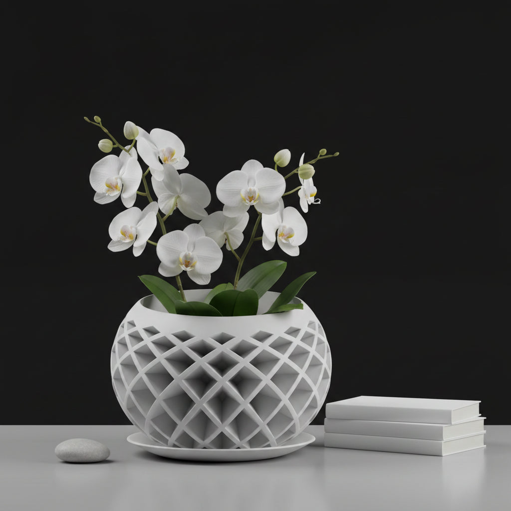 Vaso Axis - Timeless Structure - 81.8mm Branco — foto 6