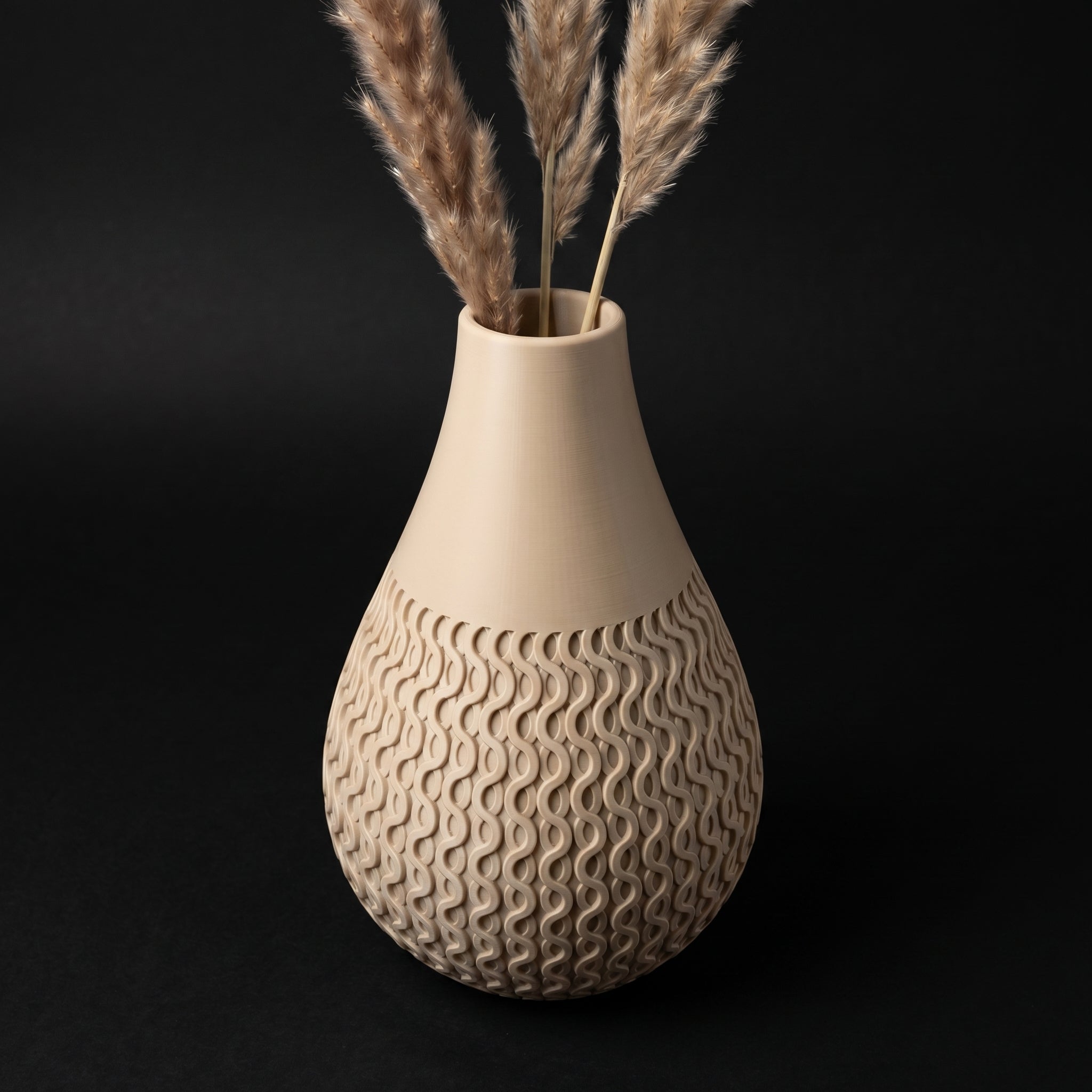 Vaso Aria - Harmonious Waves - 220mm Branco — foto 5