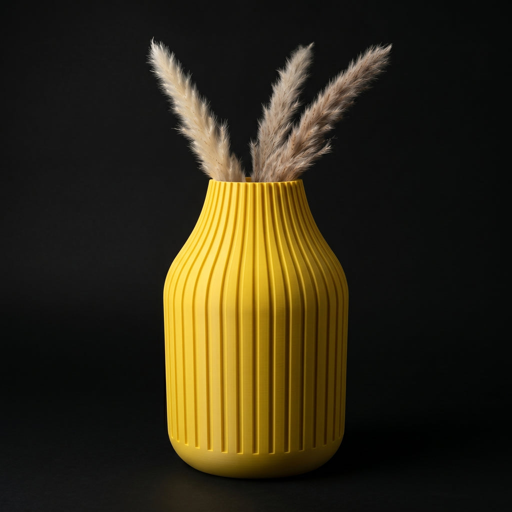 Vaso Aether - Elevated Presence - 200mm Amarelo — foto 1