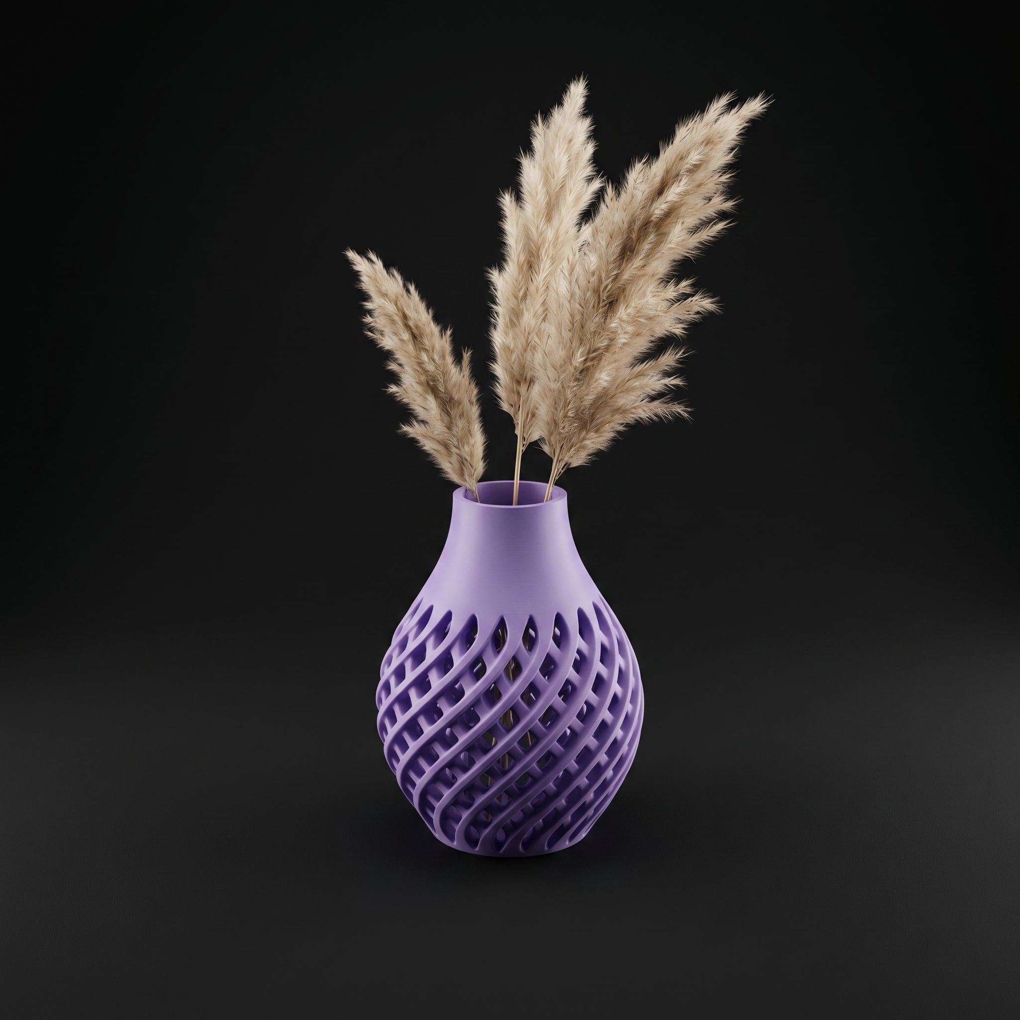 Vaso Aria - Harmonious Waves - 220mm Roxo — foto 4