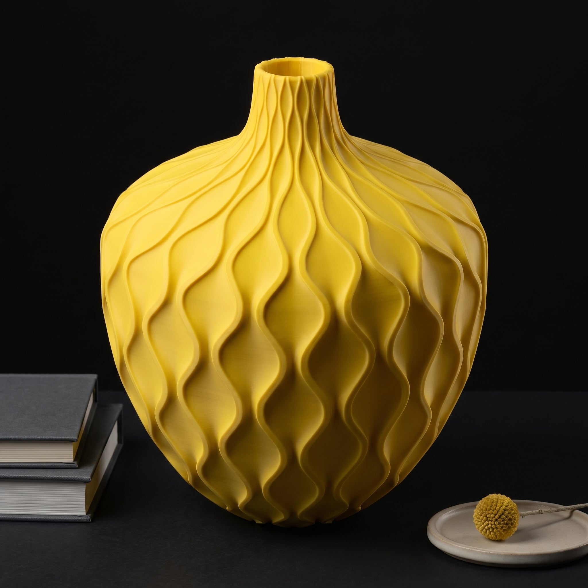 Vaso Lumen - Indoor/outdoor - 150mm Amarelo — foto 30