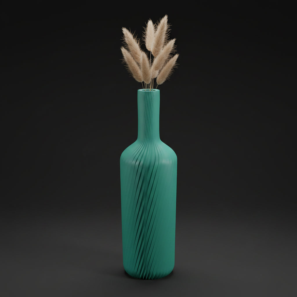 Vaso Muhen - Refined Texture - 178mm Verde — foto 7