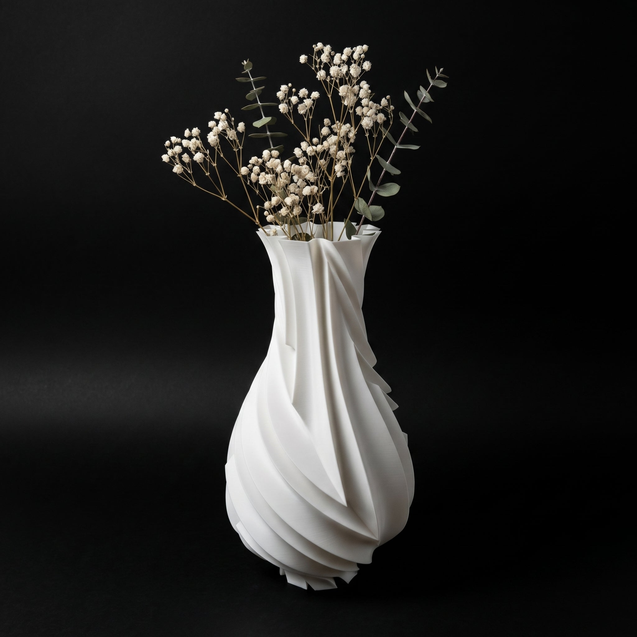 Vaso Nordvik - Refined Texture - 140mm Branco — foto 7
