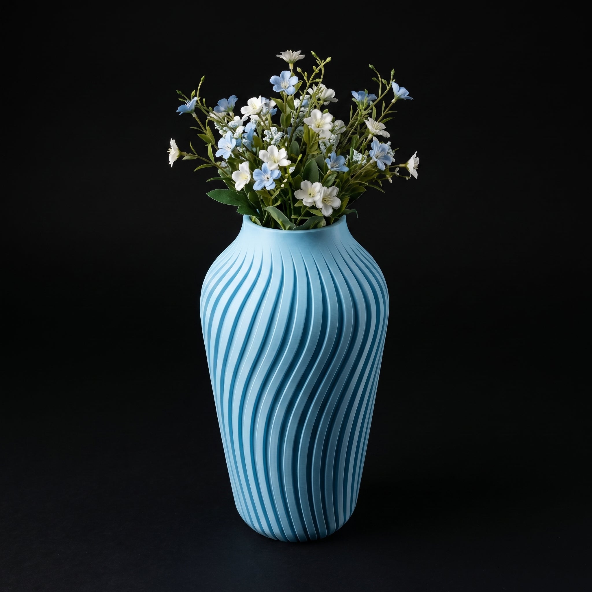 Vaso Gadvis - Refined Texture - 200mm Azul — foto 9