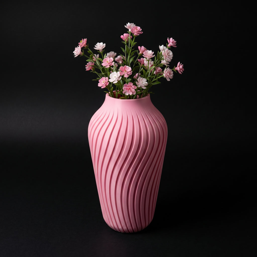 Vaso Gadvis - Refined Texture - 200mm Rosa — foto 1