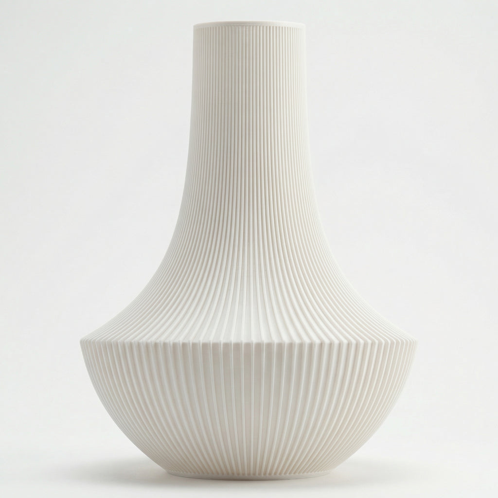 Vaso Kora Verticale Branco — foto 4