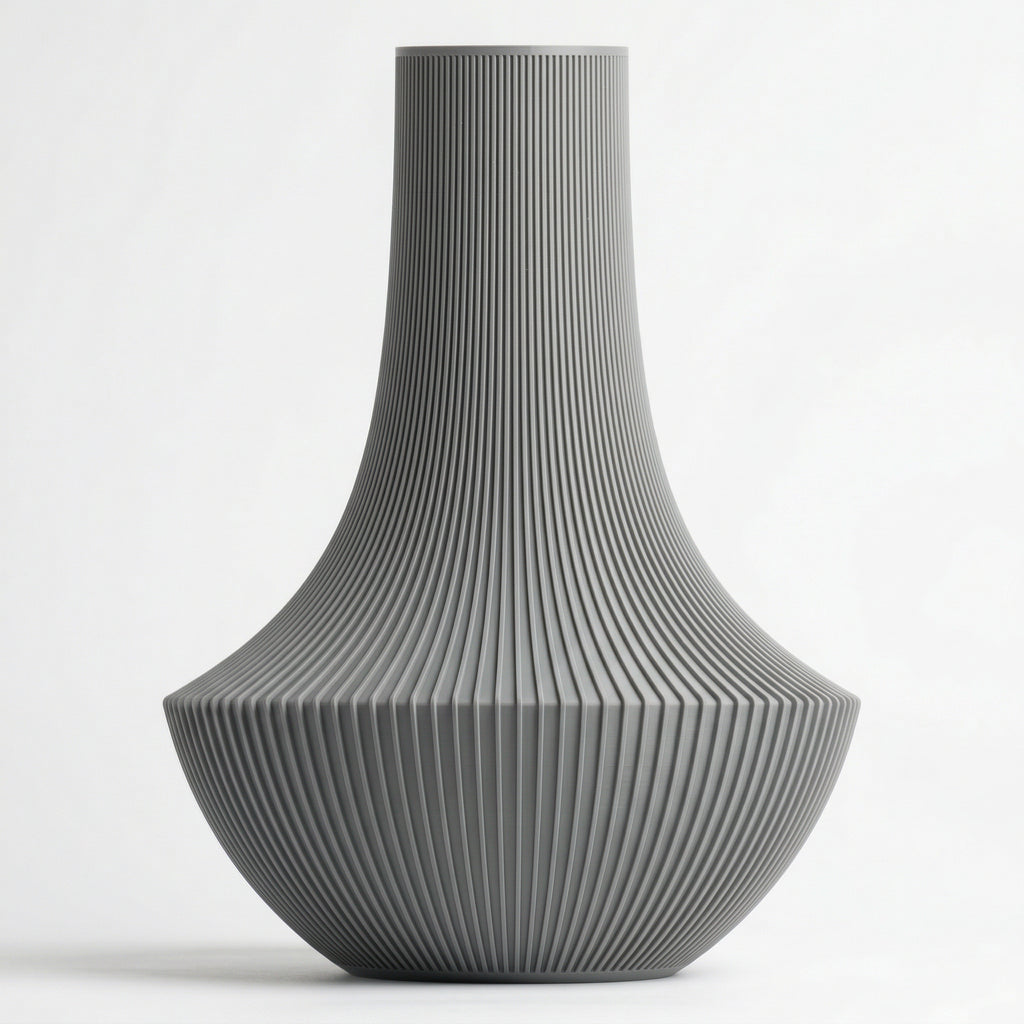 Vaso Kora Verticale Cinza — foto 11