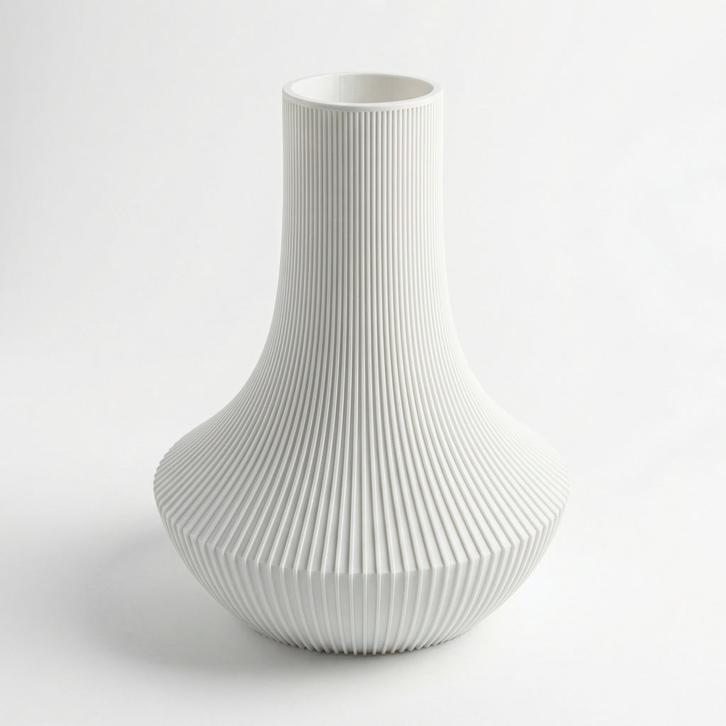 Vaso Kora Verticale Branco — foto 5