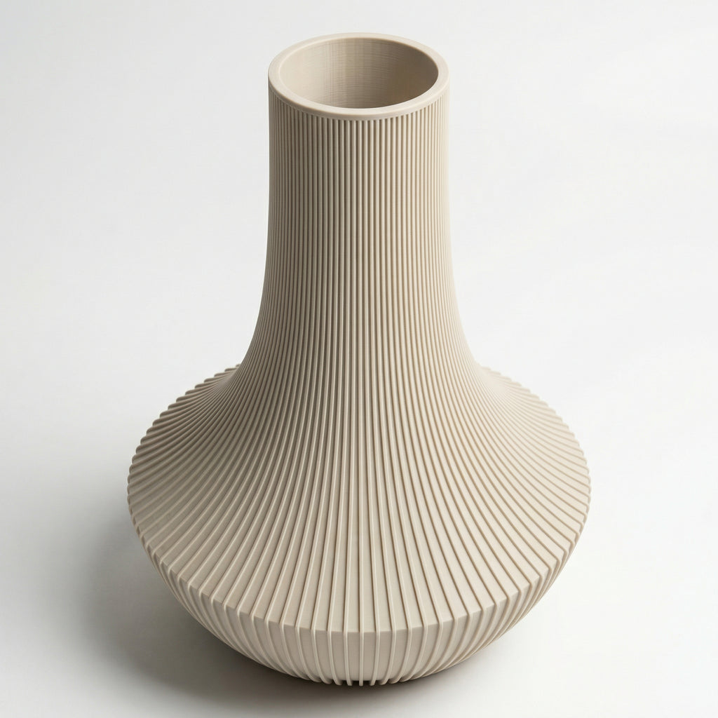 Vaso Kora Verticale Branco — foto 2