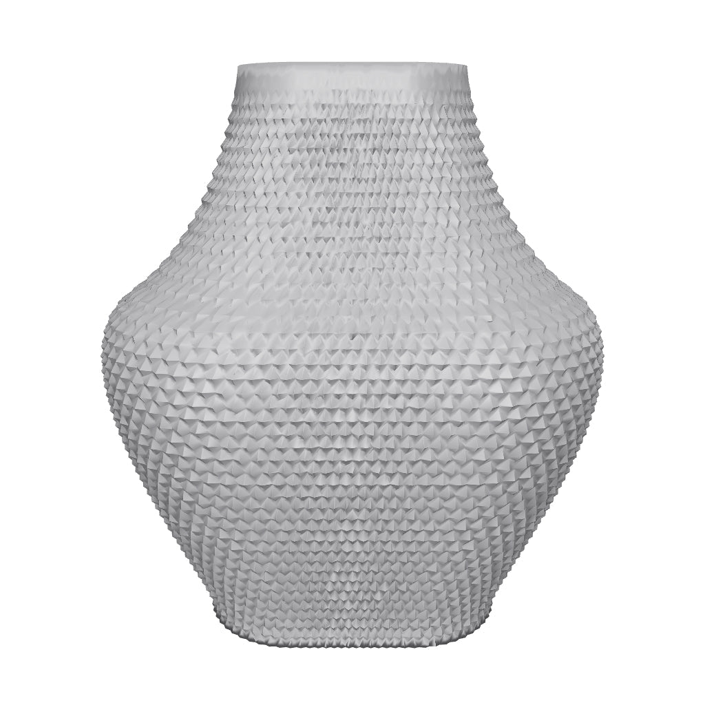 Vaso Grid - Architectural Centerpiece - 255mm — modelo 3D