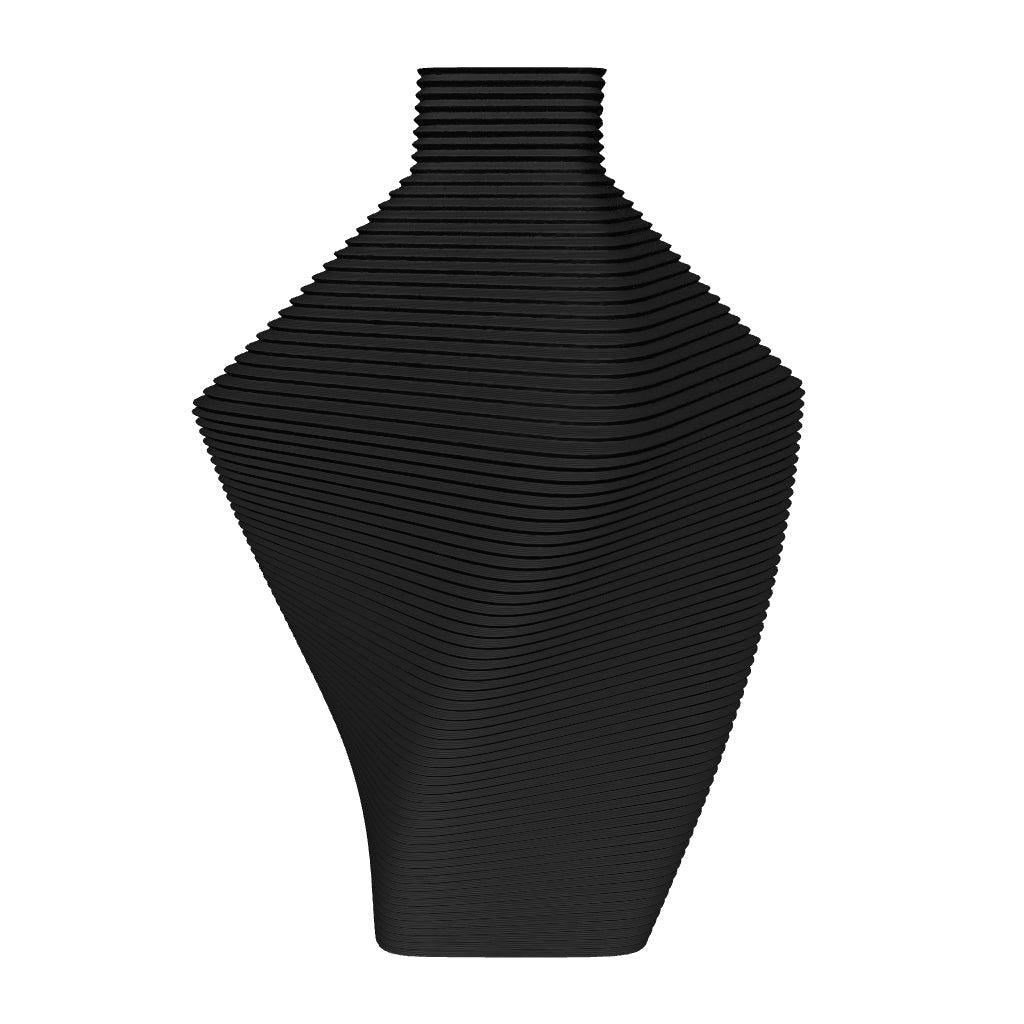 Vaso Luna — 3D — Black | White