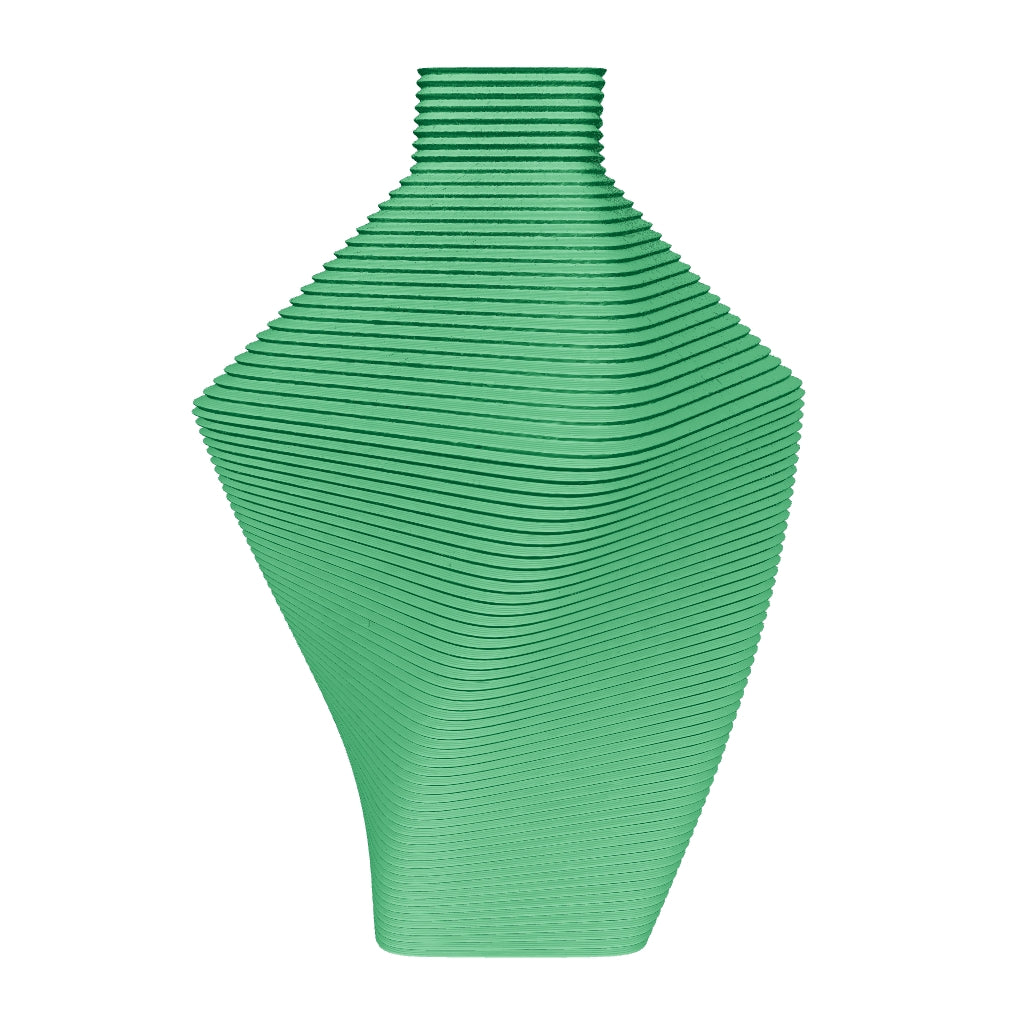 Vaso Luna — 3D — Green | Purple