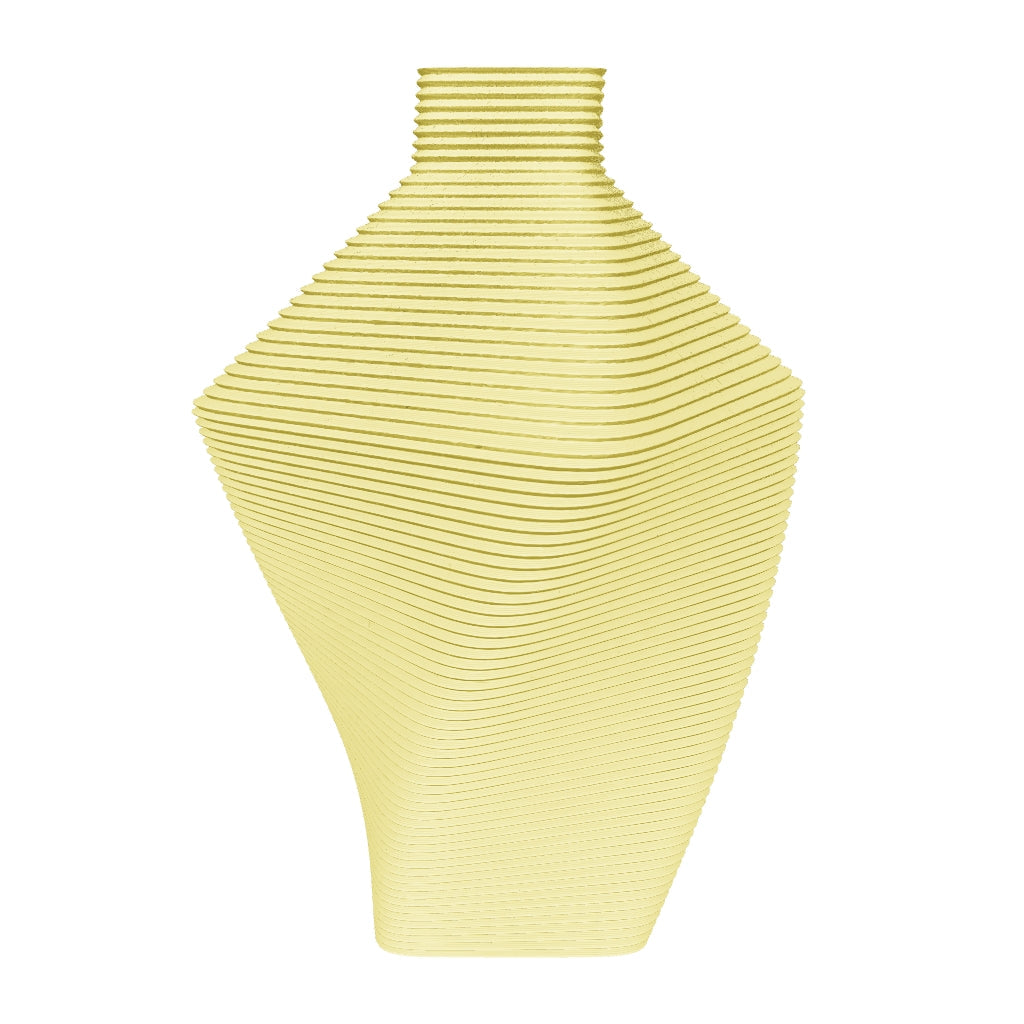 Vaso Luna — 3D — Sunshine Yellow
